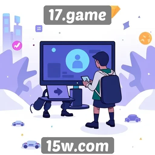 Experiência do usuário no site 17.game